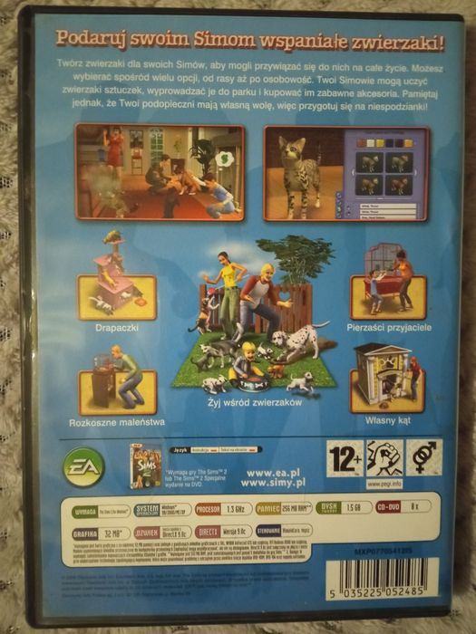 The Sims 2 Zwierzaki dodatek