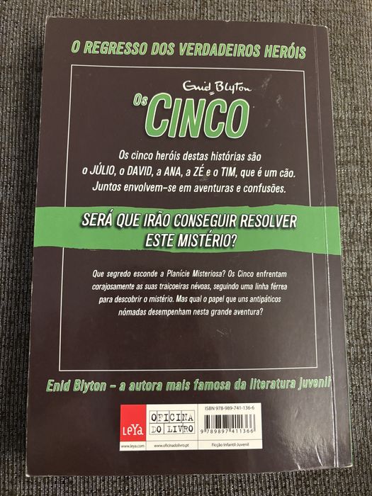 Os Cinco na Planície Misteriosa de Enid Blyton
