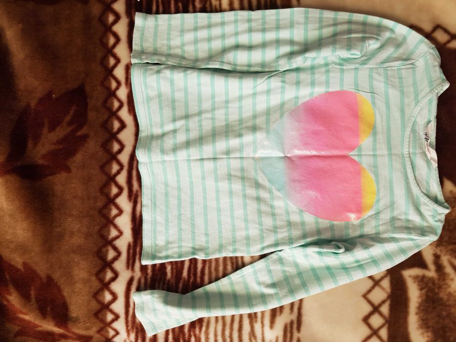 T-shirty bluzki na długi rękaw dla dziewczynki