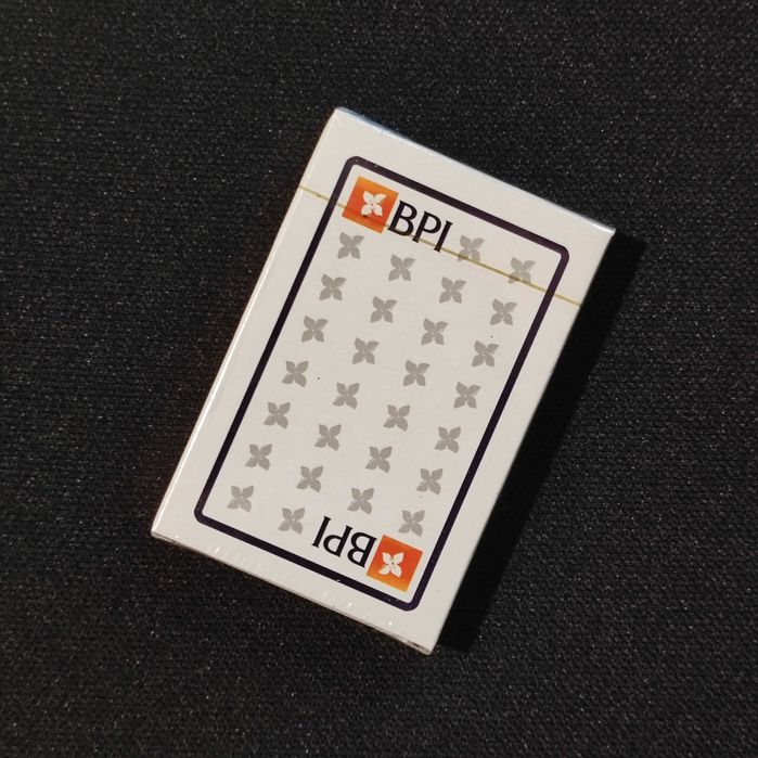 Baralho / jogo cartas banco BPI (novo selado)
