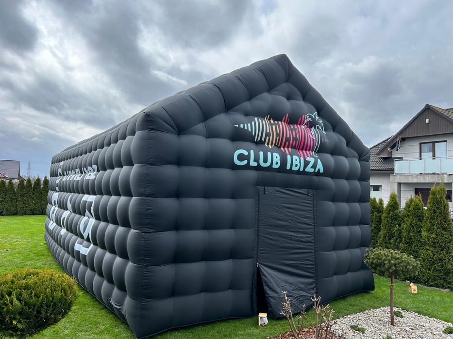 Wynajmę mobilny dmuchany namiot imprezowy