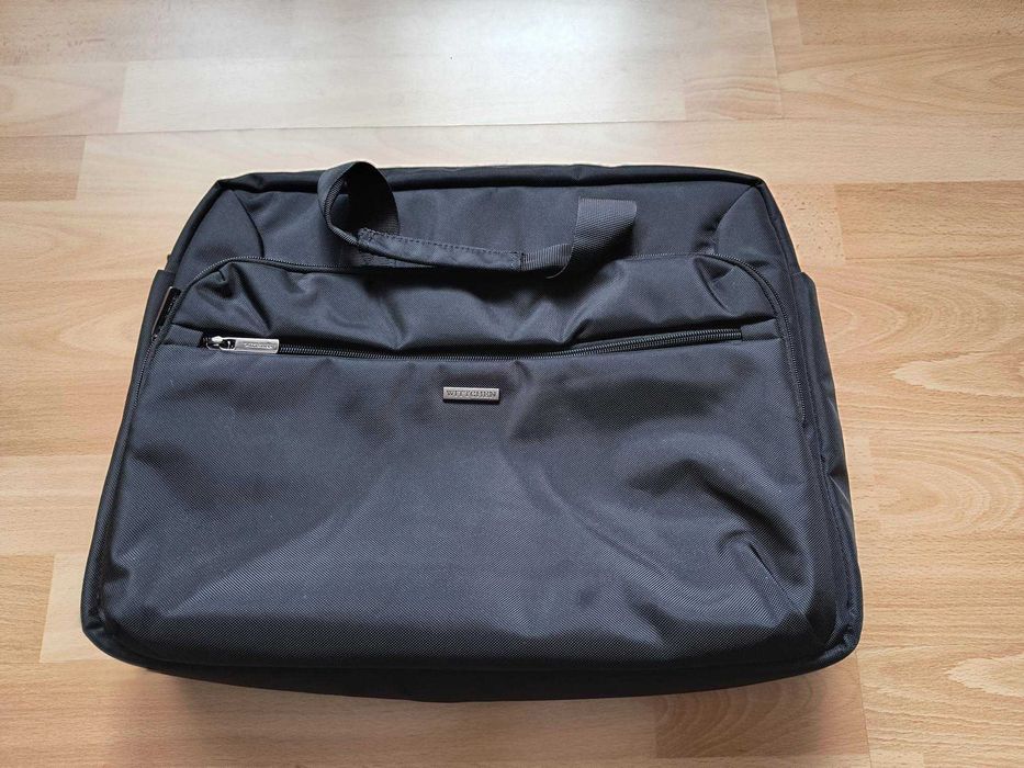 Torba na laptopa czarna Wittchen