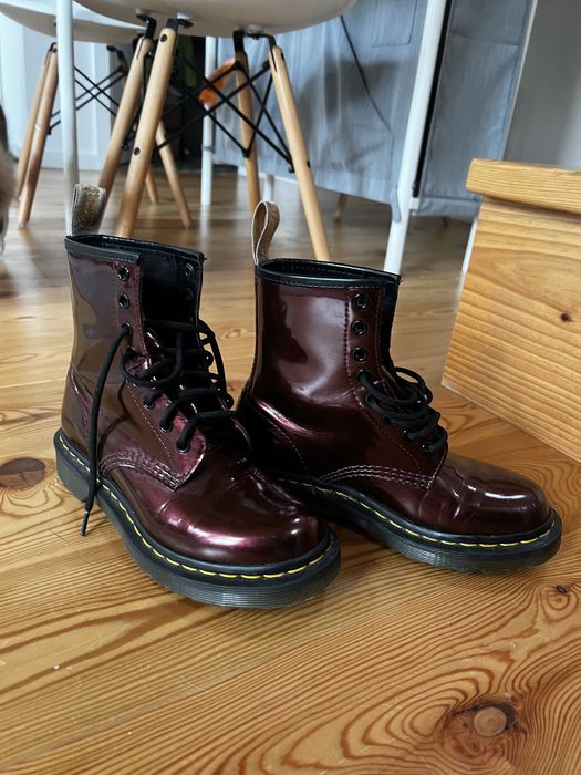 Dr Martens 1460 Vegan Chrome 36