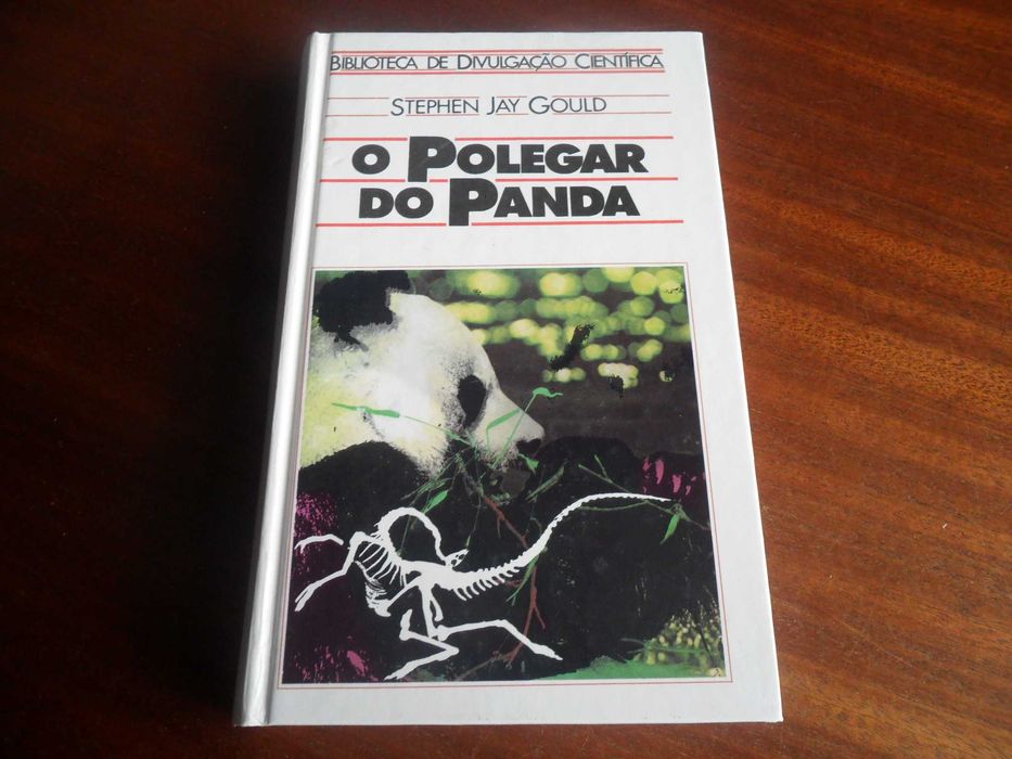 "O Polegar do Panda" de Stephen Jay Gould - Edição de 1989