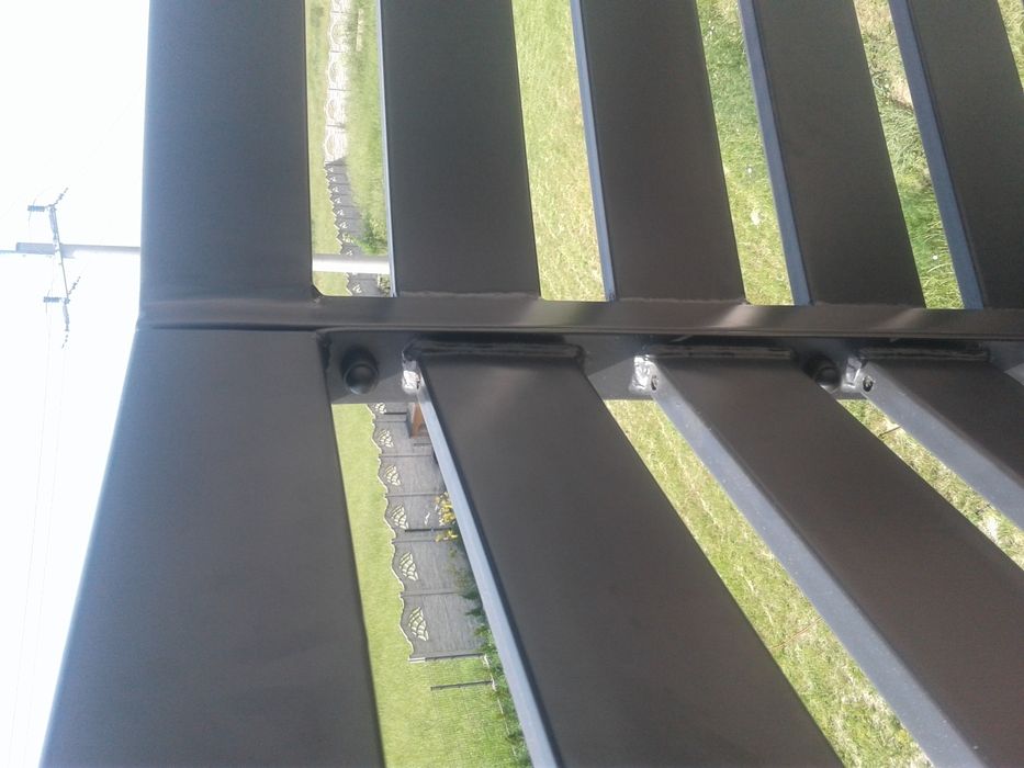 Balustrada balkonowa stalowa metalowa barierka