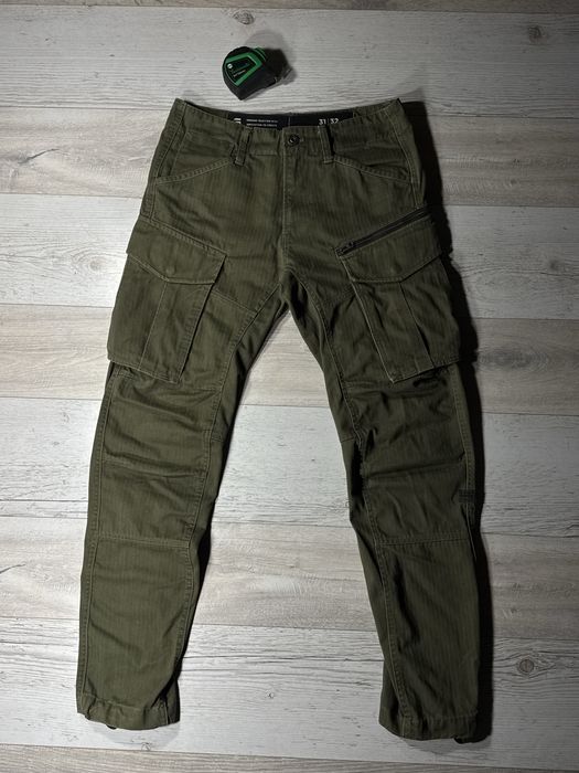 Штани Raw G-Star 3D карго military тактичні штани хакі брюки gorpcore