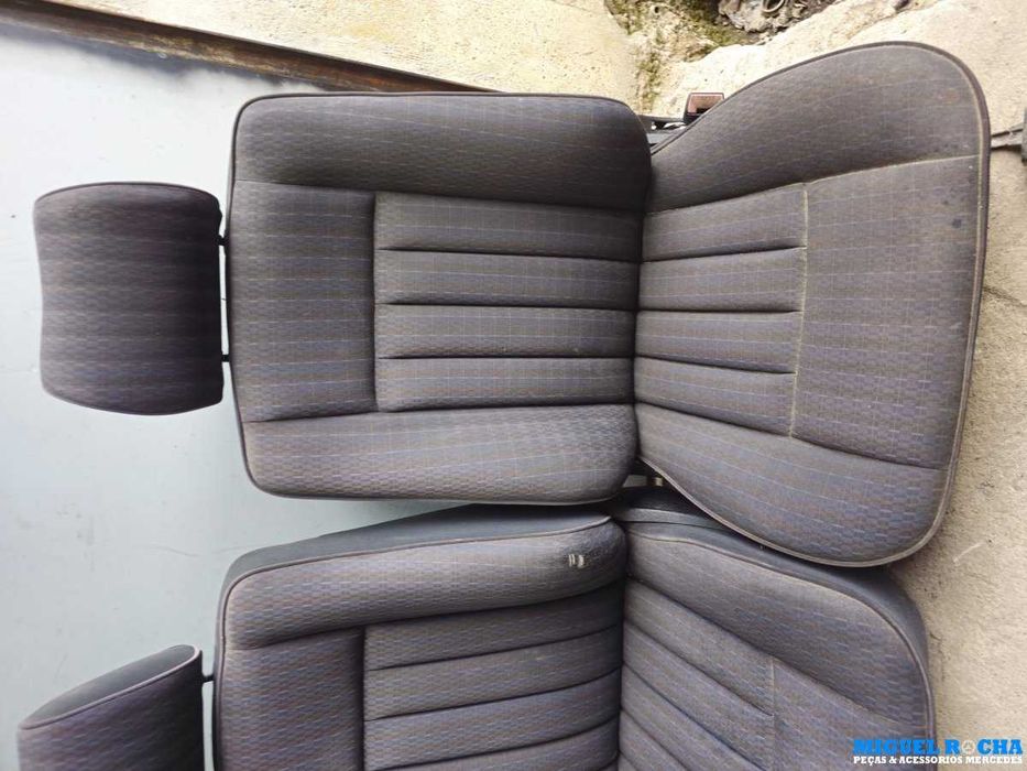 Conjunto de bancos tecido Mercedes W124