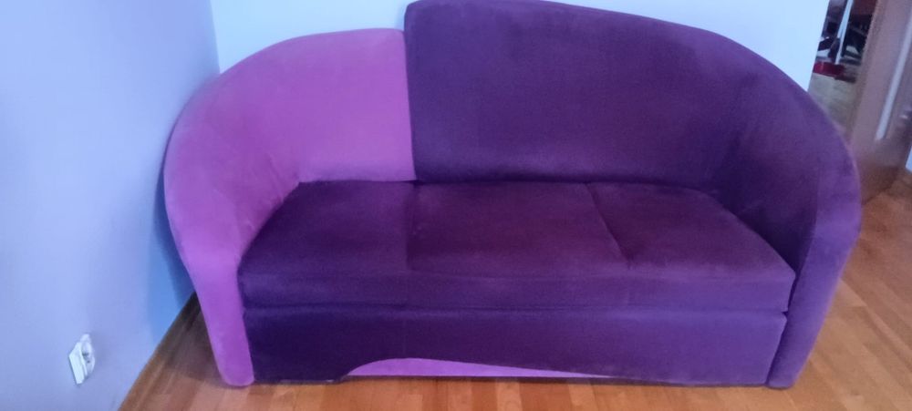 Kanapa Lido Mablomak 3-osobowa z funkcją spania i pojemnikiem