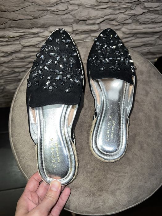 Мюлі Карвела Курт фірмові 35-36 22-23 см стопа