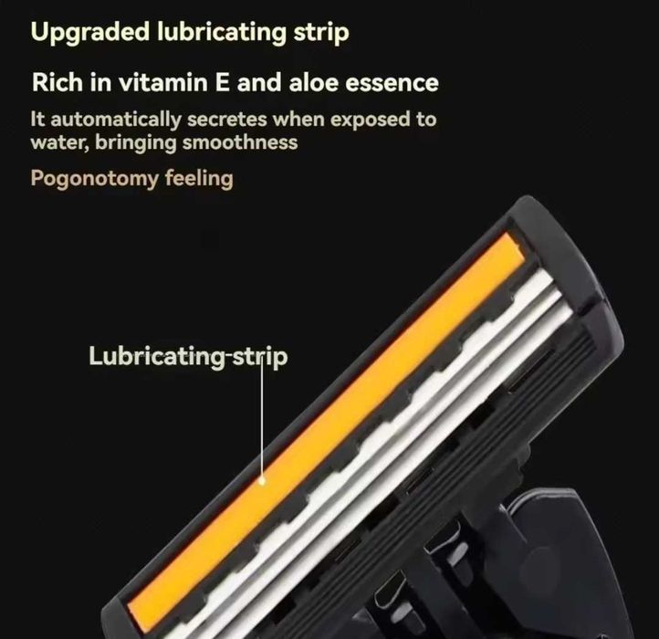 Станок для гоління бритва з потрійним лезом + 19 касет