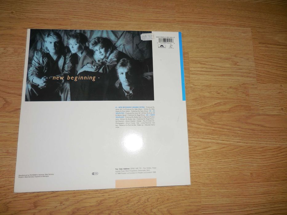 BUCKS FIZZ 'New beginning'.. - MAXI -
