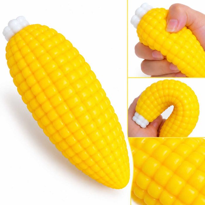 Kukurydza Gniotek – antystresowa zabawka 11 cm
