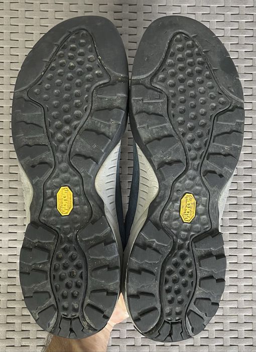 Scarpa кроссовки полуботинки 44 размер кожаные трекинговые синие