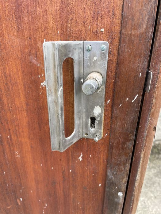 5 Portas de mogno castanho, 20€ cada