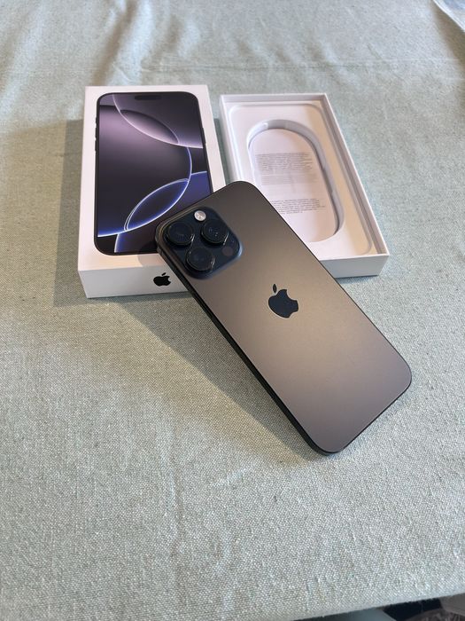 iPhone 16 Pro Max 256GB – Impecável | Bateria 98%