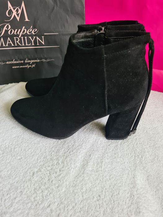 Botki czarne zalando dezee rozmiar 39