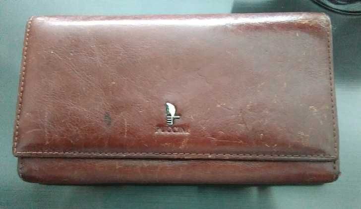 Portfel skórzany Puccini