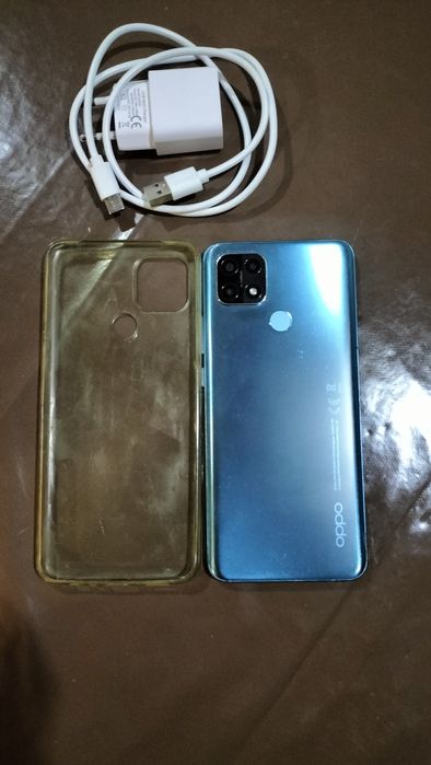 Oppo A15 with case + screen protector + charger64739166751875121