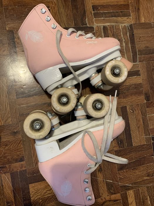 Patins oxelo n37, patinacao artistica