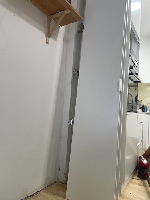 6 Portas de armario com dobradiças