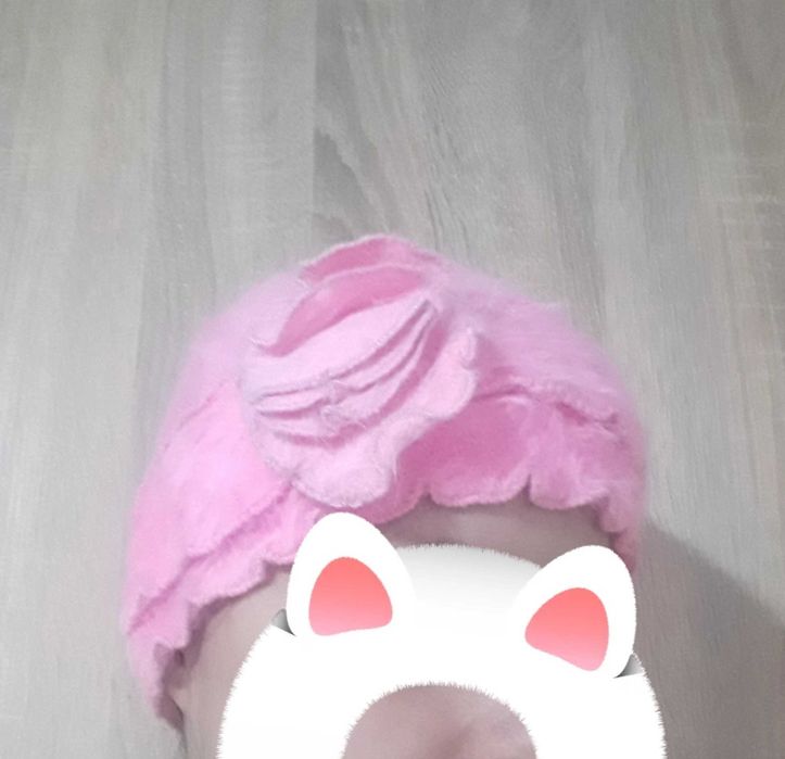 Зимние шапки нежные как пух. Новые. Шерсть 80%