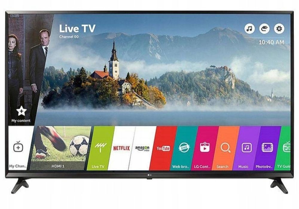 Telewizor LG 43" 4K SmartTV WiFi HEVC - Gwarancja!