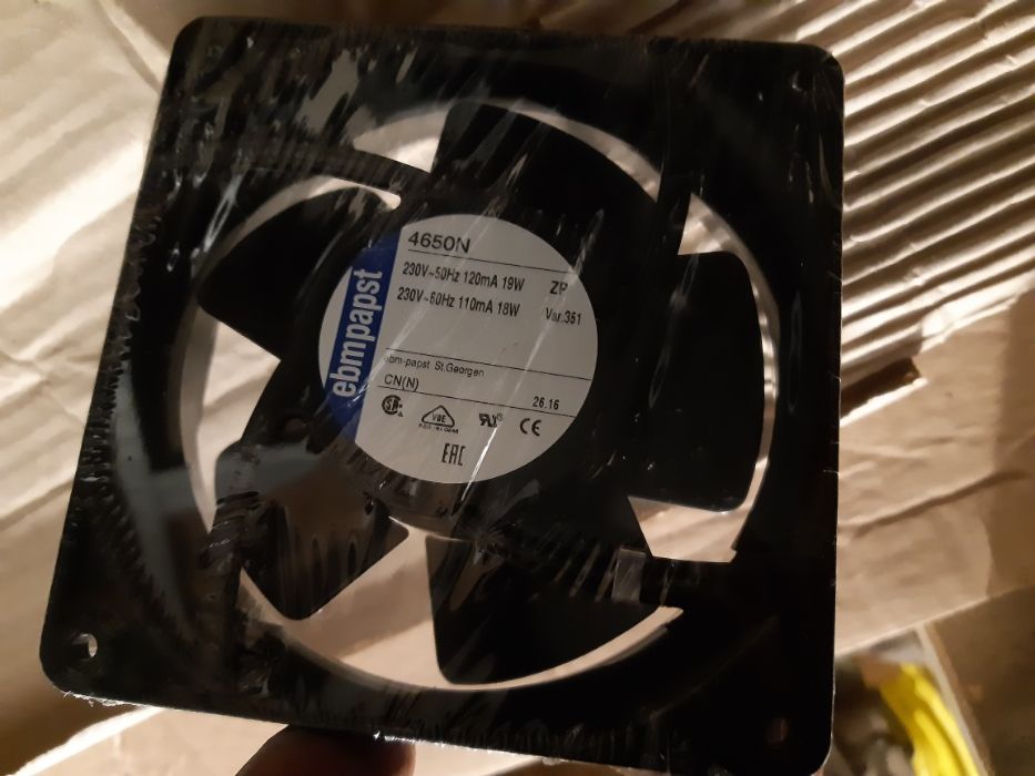 Wentylator osiowy Typ : 4650N ZP