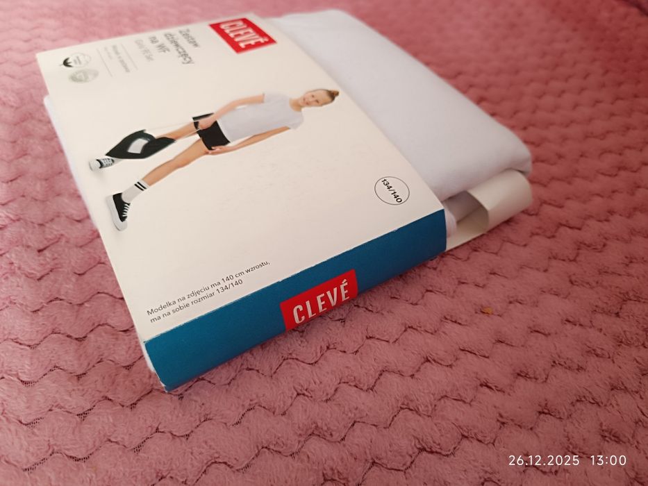 Zestaw na WF koszulka spodenki Cleve r 134 140