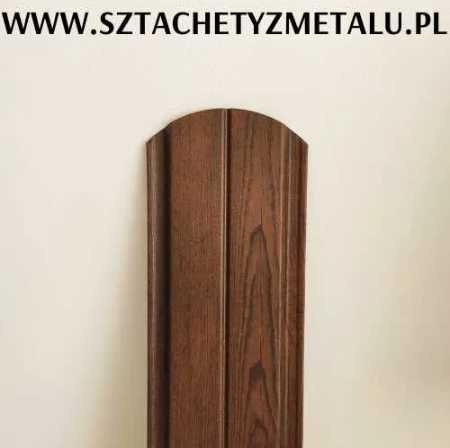 Szybka realizacja! Mocne Sztachety Metalowe! Kurier - WYSYŁKA