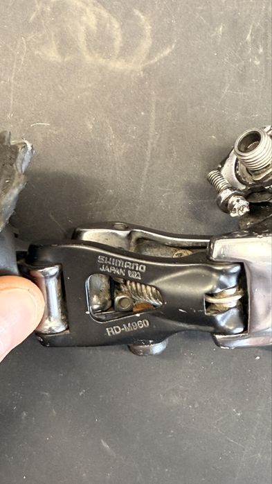 Przerzutka Shimano Deore XTR RD-M960 Odwrotna Sprężyna