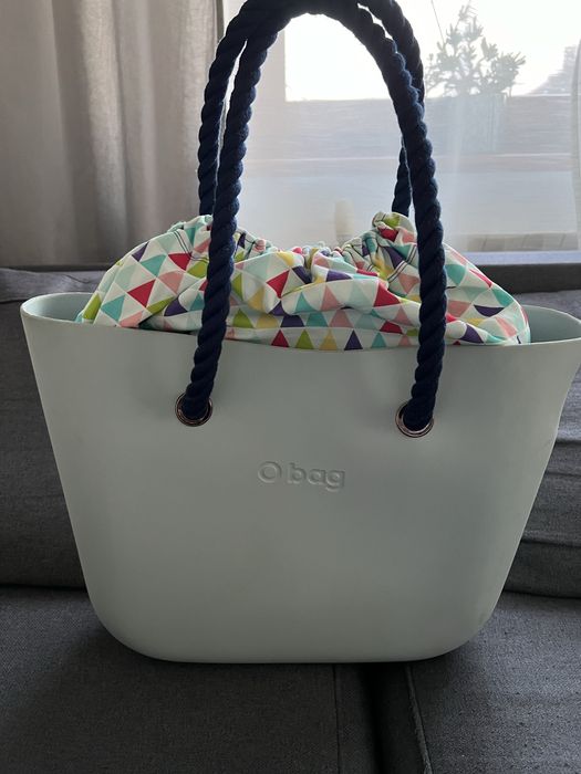 Obag classic babyblue błękitna niebieska kolorowy organizer