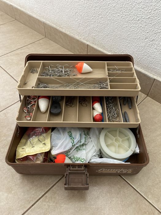 Caixa de pesca anos 70