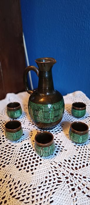 Dzbanek z kieliszkami Łysa Góra?