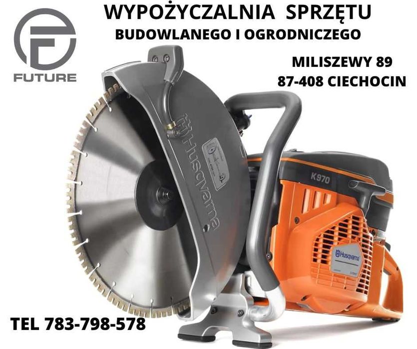Szlifierka do betonu podłogowa wynajem