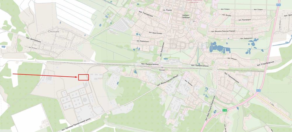 Комплекс виробничих будівель з переробки шкірсировини 4885 м2 м.Броди