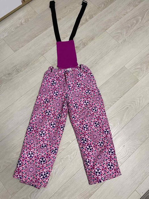Лижні штани рожеві