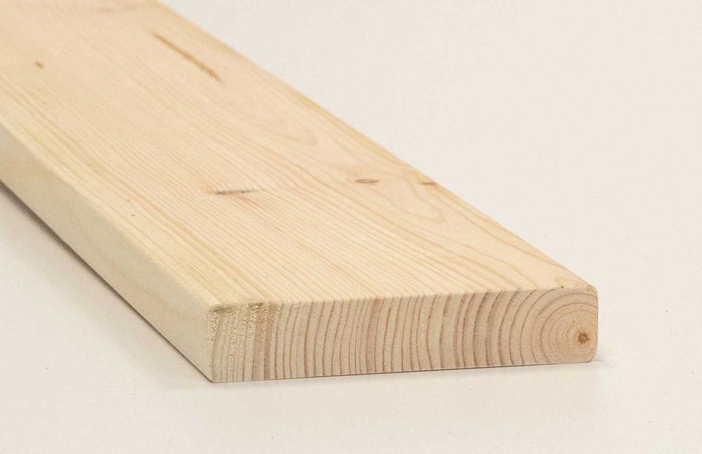 Deska tarasowa świerk 27x145 mm - dł. 420 cm Ryfel i Gładka