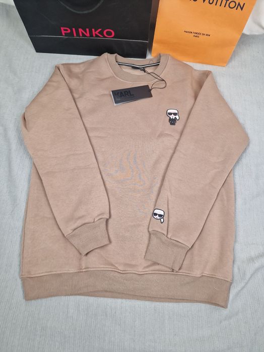 Bluza męska przez głowę Karl Lagerfeld kolory mały znaczek premium M-XXXL