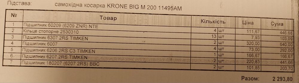 Самохідна косарка Krone Big M400