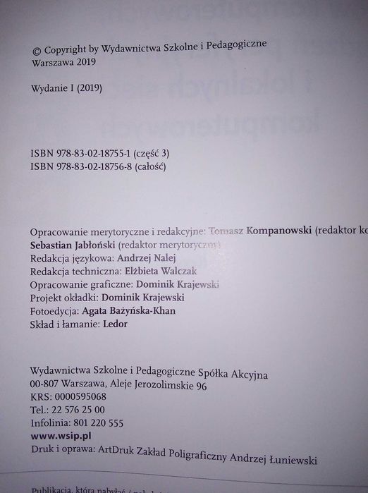 Administracja i eksploatacja systemów komputerowych. Inf. 02 cz. 3