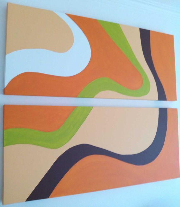 Quadro (conjunto 2 telas)