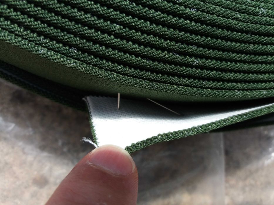 Fita sinta elastica 100 metros nova verde