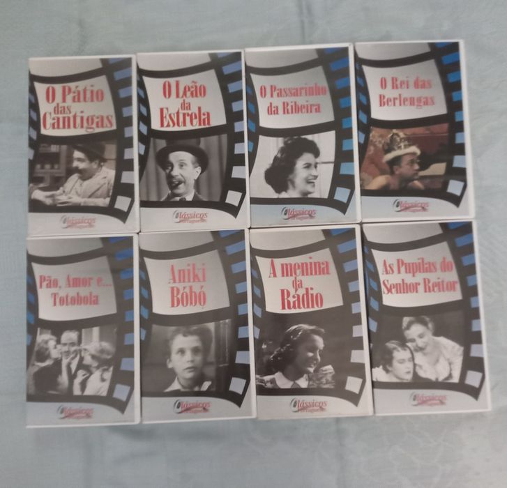 Clássicos do cinema português em VHS