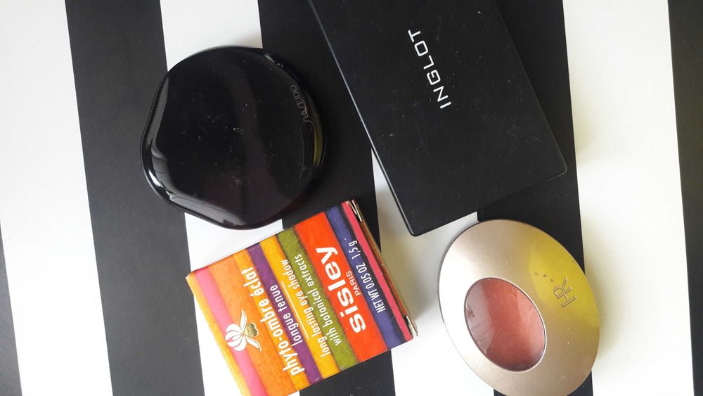 Zestaw cieni do powiek SISLEY % INGLOT % SHISEIDO % HR % kolory