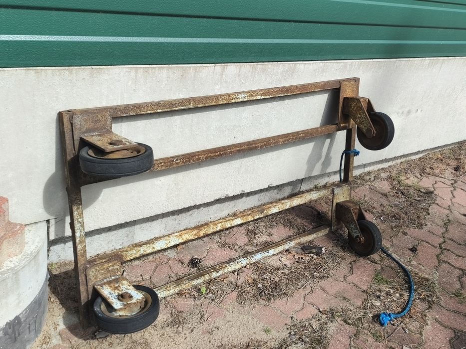 Wózek transportowy warsztatowy garażowy pancerny
