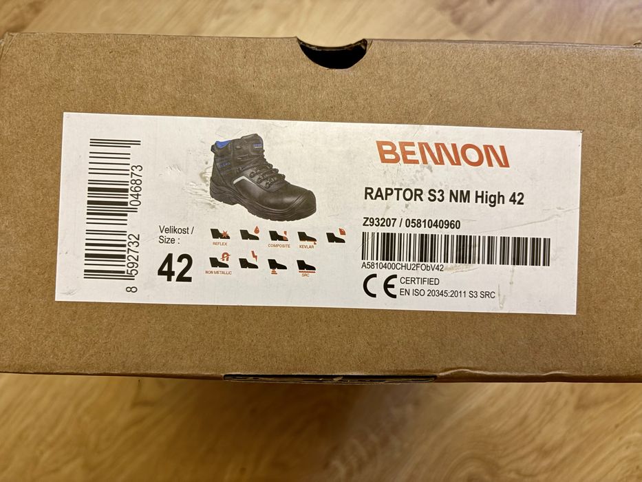 Buty robocze Bennon Raptor S3 nm high
