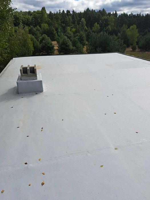 Dachy płaskie membrana pcv