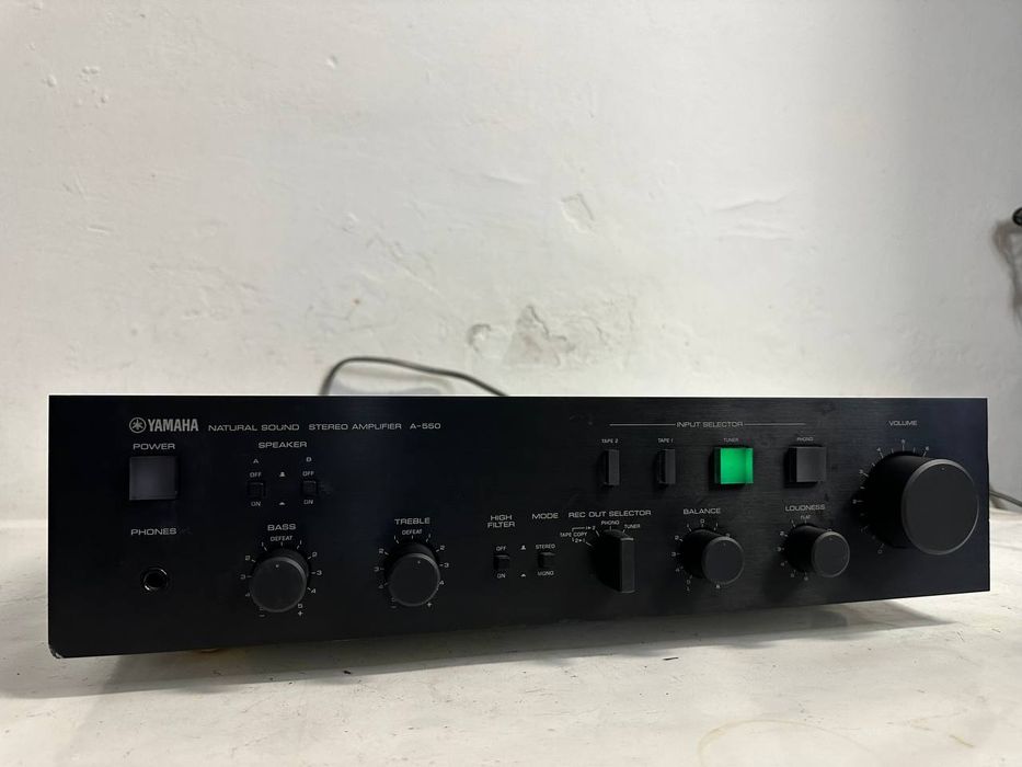 Wzmacniacz Yamaha A-550 | 2 × 53 W | Made in Japan | Vintage Hi-Fi