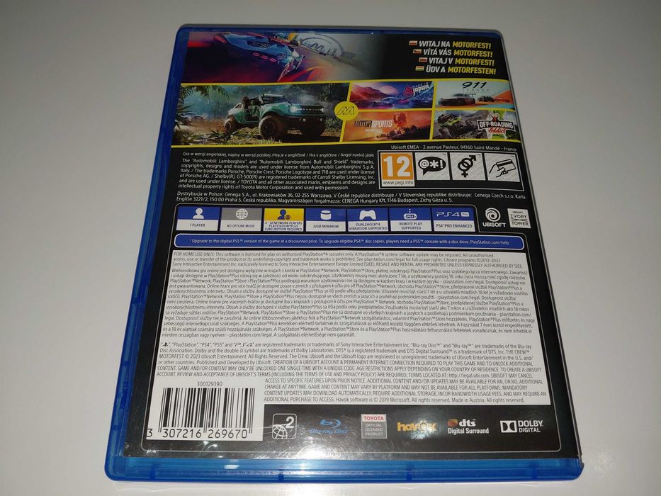 ps4 THE CREW MOTORFEST po polsku wyścigi jak forza horizon