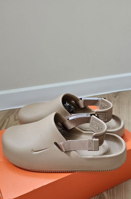 Nike calm mules brown розмір 42(27см)